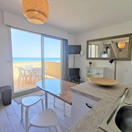 Les Nefs Des Sables - Appt T2 Cab Ou Mezz 6 Couchages Port Leucate. Ref: 2nef_45k4 Mae-5304 アパート ルカート